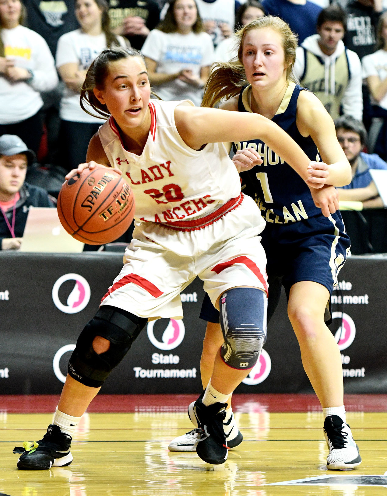North Scott vs Heelan girls state basketball